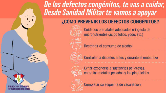 Cómo prevenir los defectos congénitos