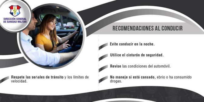 Si va a conducir, tenga en cuenta