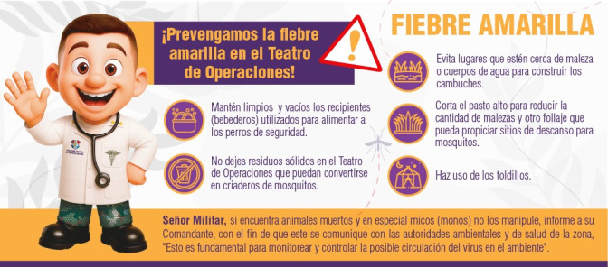 En el teatro de operaciones