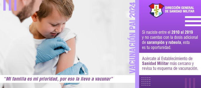 Vacuna Sarampion y rubeola