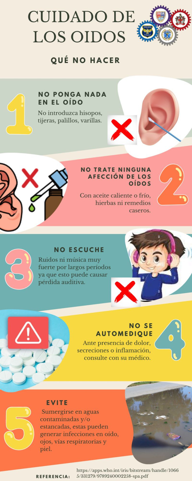 cuidado de los oidos
