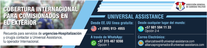 Guia de servicios y cobertura de salud para comisionados en el exterior 2022-2026