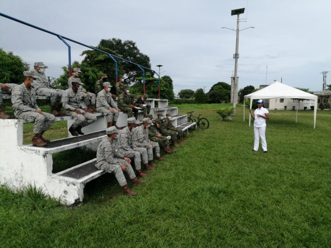 MIENTRAS LA VACUNACIÓN CONTRA EL COVID-19 AVANZA, EN LA ARMADA DE COLOMBIA NO BAJAMOS LA GUARDIA