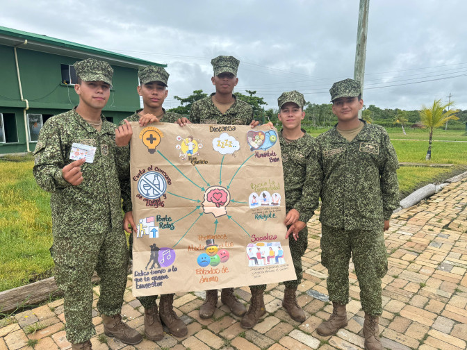 EQUIPO MULTIDISCIPLINARIO DE UBATU FORTALECE LA SALUD DE LAS TROPAS EN MATUNTUGO 