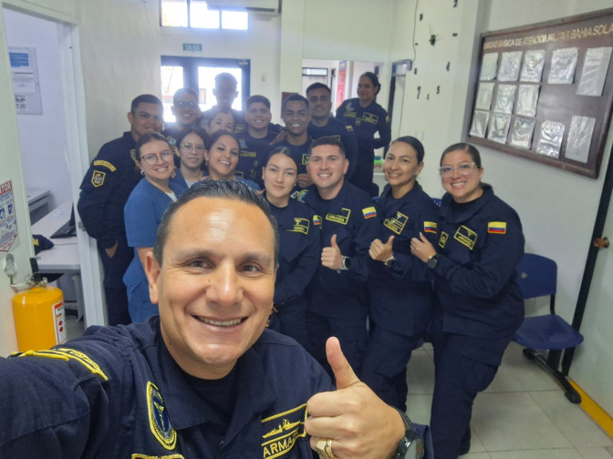 EL LIDERAZGO DE LA SANIDAD NAVAL SE FORTALECE EN EL PACÍFICO