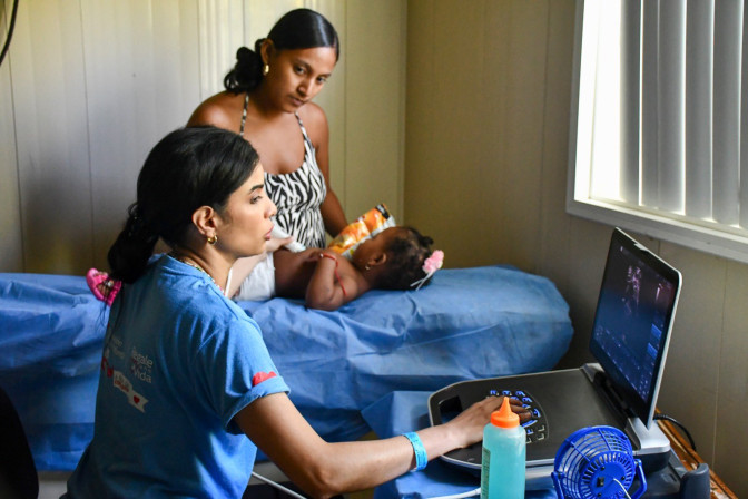 MÁS DE 100 NIÑOS FUERON ATENDIDOS EN BRIGADA CARDIOLÓGICA INTERINSTITUCIONAL REALIZADA EN TUMACO