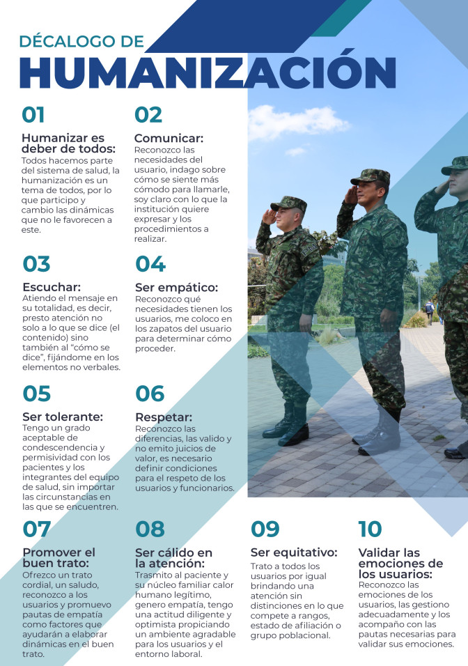 DECALOGO DE HUMANIZACION 