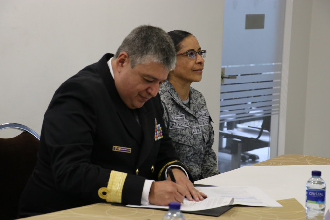 EL MAYOR GENERAL JOSÉ ENRIQUE WALTEROS ENTREGÓ OFICIALMENTE EL CARGO DE DIRECTOR DE LA DIRECCIÓN GEN