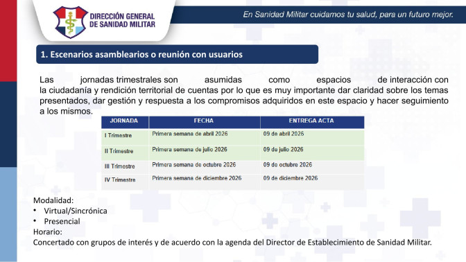 6.1.7 Convocatorias para la participación de la ciudadanía y grupos de valor, instancias o acciones 