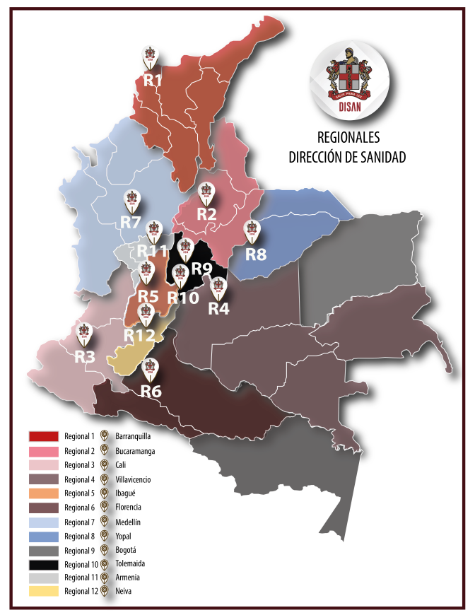 DIRECTORIO ESTABLECIMIENTOS DE SANIDAD MILITAR