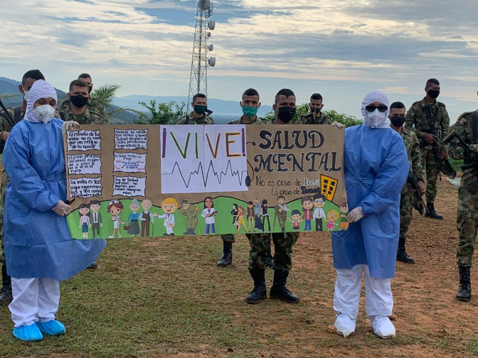 Campaña Ámate y Vive llega al Batallón de Infantería No. 34 Juanambú en Florencia Caquetá 