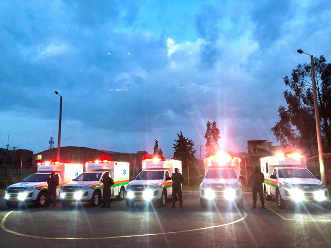 Dirección de Sanidad adquirió 5 ambulancias que se enviarán a regiones como Chocó y Vaupés