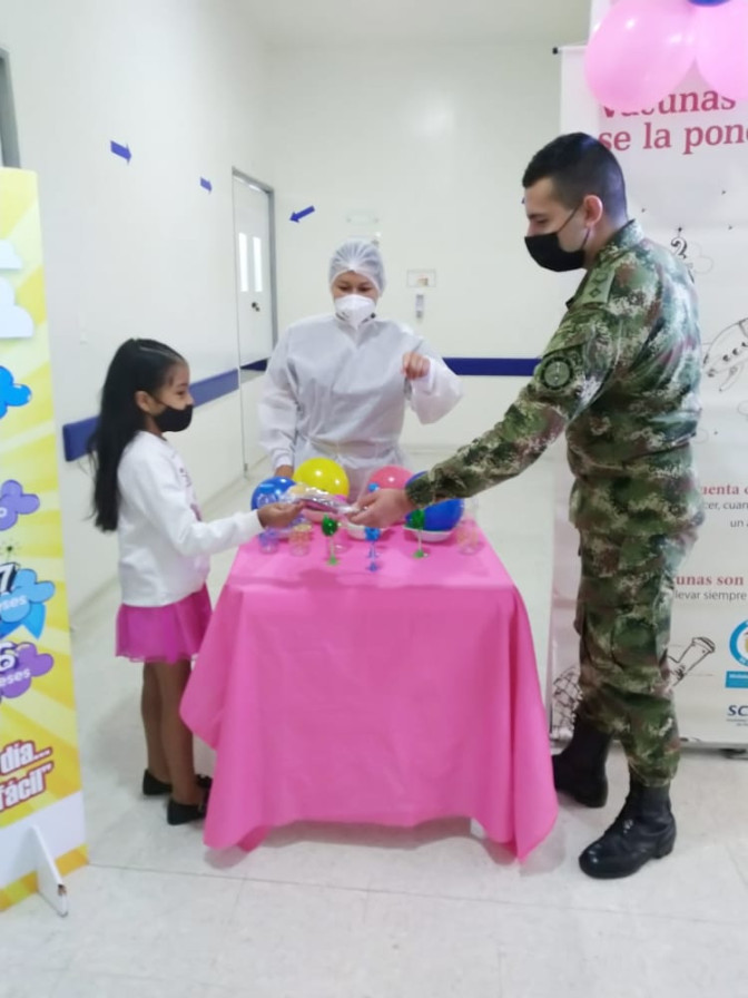 Finalizó la vacunaton para niños y niñas de primera infancia a nivel nacional