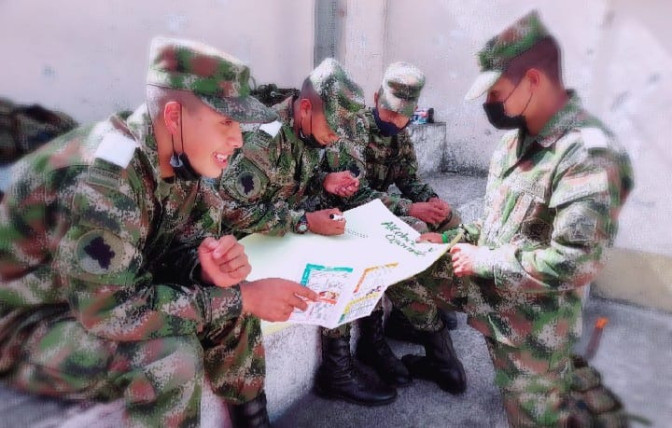 Psicología Militar en Nariño realiza capacitación sobre la prevención y consumo de sustancias psicoa