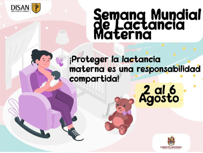 Con el lema: “Proteger la lactancia materna, una responsabilidad compartida” se celebra la Semana Mu