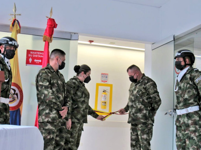 El establecimiento de Sanidad Ejército en Ibagué inauguró una nueva área de hospitalización