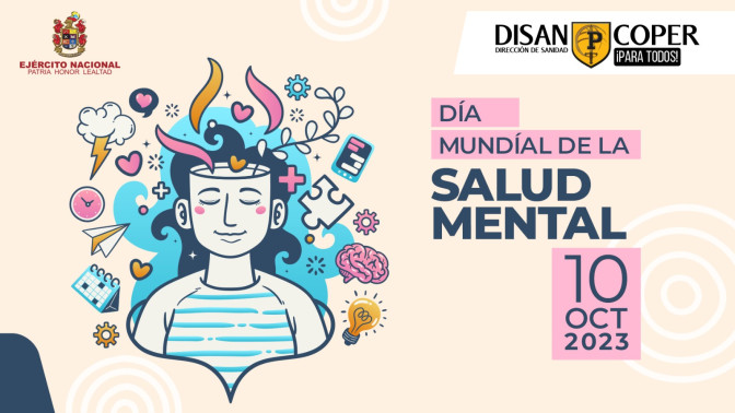 Día mundial de la Salud Mental en el Ejército Nacional
