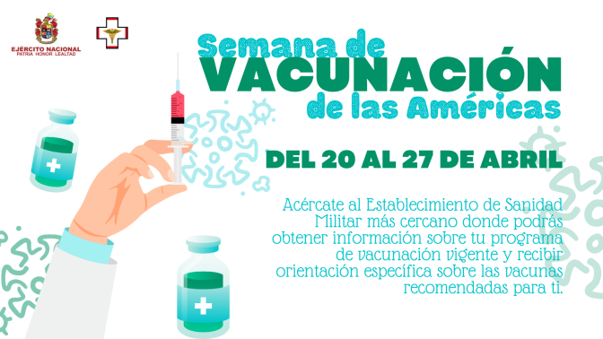 Inicia la Semana de Vacunación de las Américas
