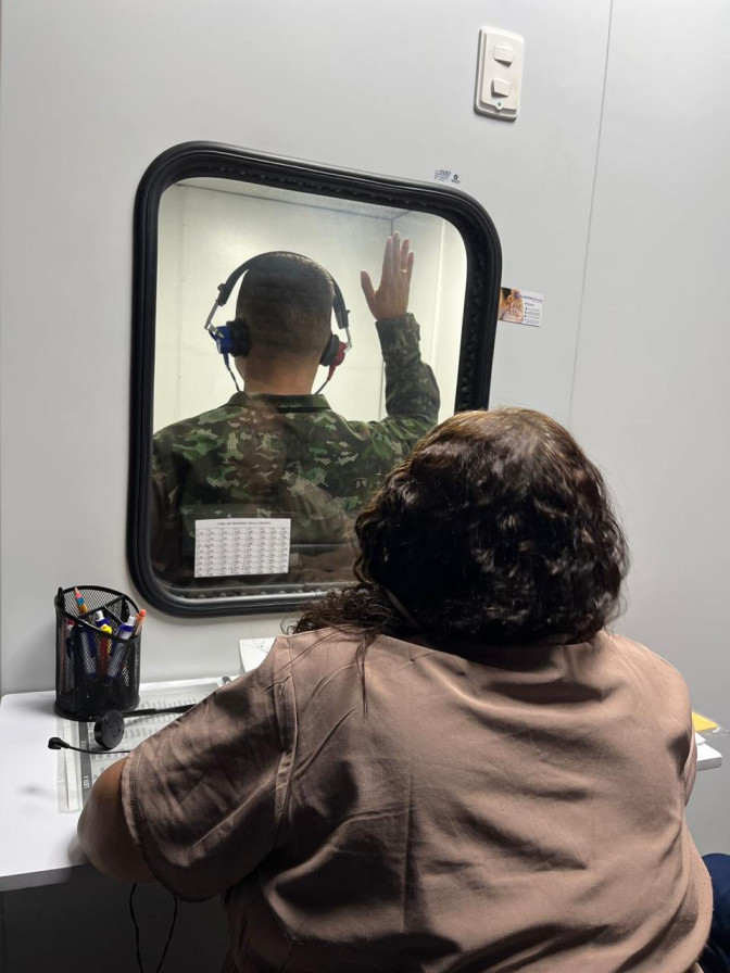 La Dirección de Sanidad del Ejército Nacional impulsa la salud  auditiva con una jornada preventiva 