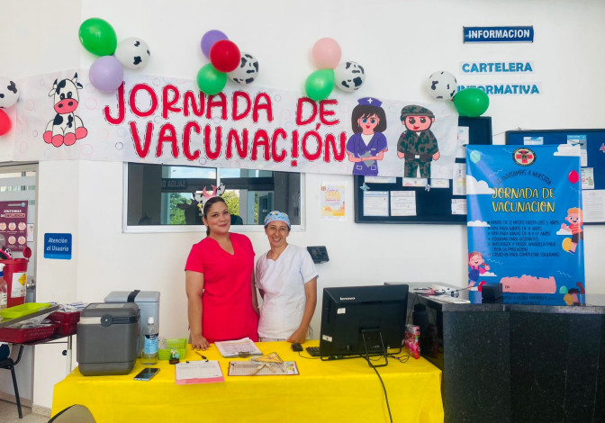 Ejército Nacional da inicio a la Tercera Jornada de Vacunación Nacional 2025 