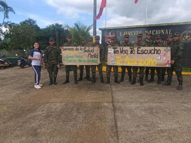 El Ejército Nacional reafirma su compromiso con el bienestar emocional de sus hombres y mujeres