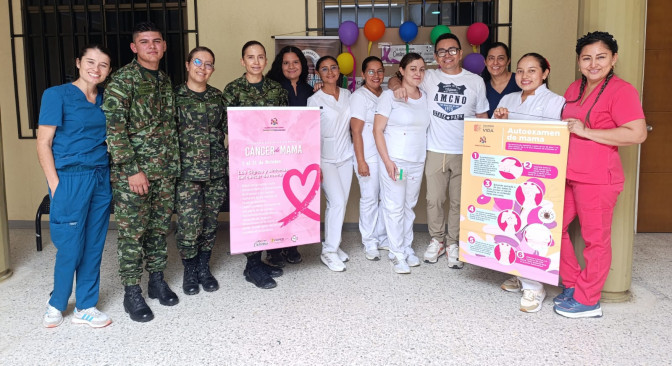 El Ejército Nacional conmemoró el Día Mundial de la Lucha Contra el Cáncer