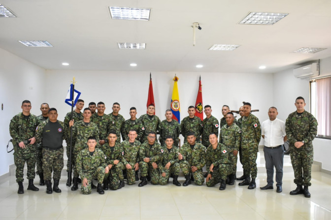 En Mitú se certificaron 20 nuevos socorristas militares del Ejército Nacional
