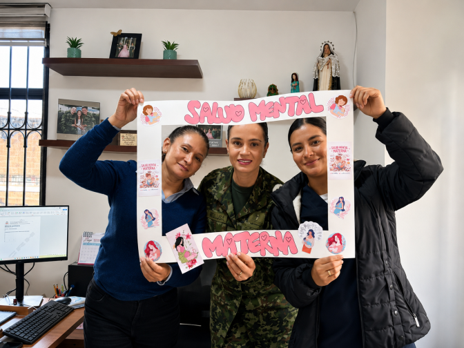 Sanidad Militar protege la Salud Mental Materna