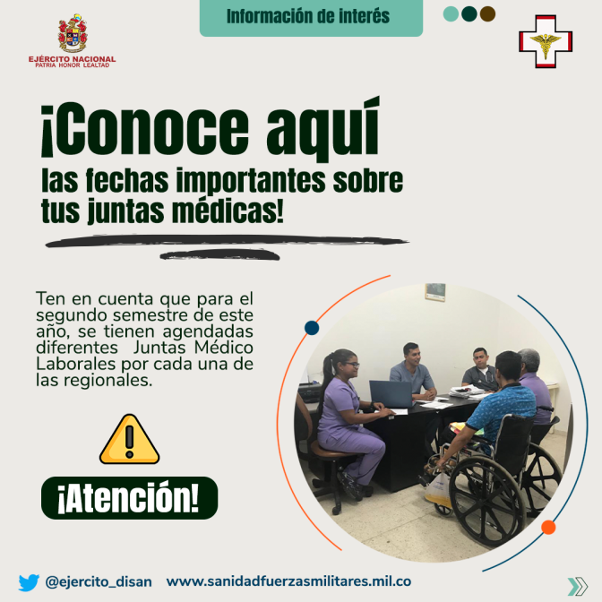 Programación Juntas Médicas Laborales II Semestre 2022