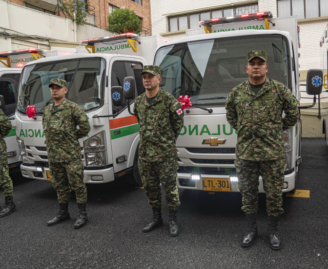 Entrega de ambulancias a algunos ESM a nivel nacional