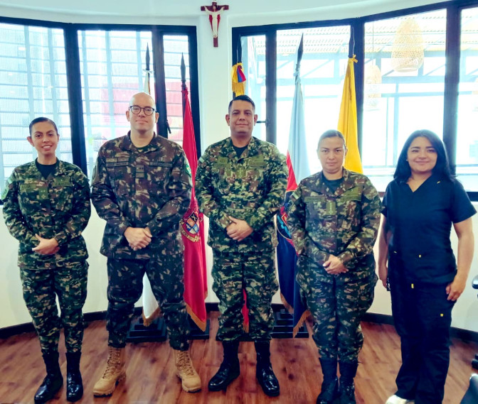 Ejercicio XIV de entendimiento entre el Ejército Nacional y el Ejército de Brasil