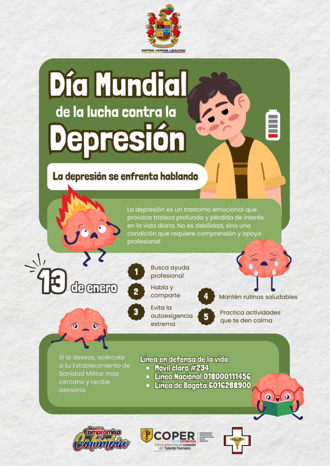 Día Mundial de la Lucha contra la Depresión