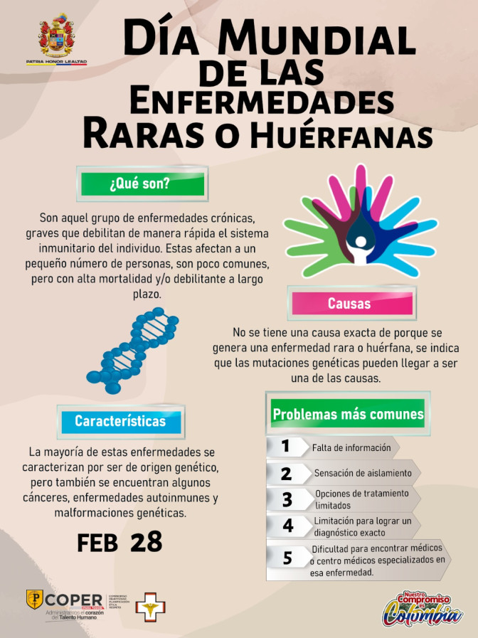 Día Mundial de las Enfermedades Raras o Huérfanas