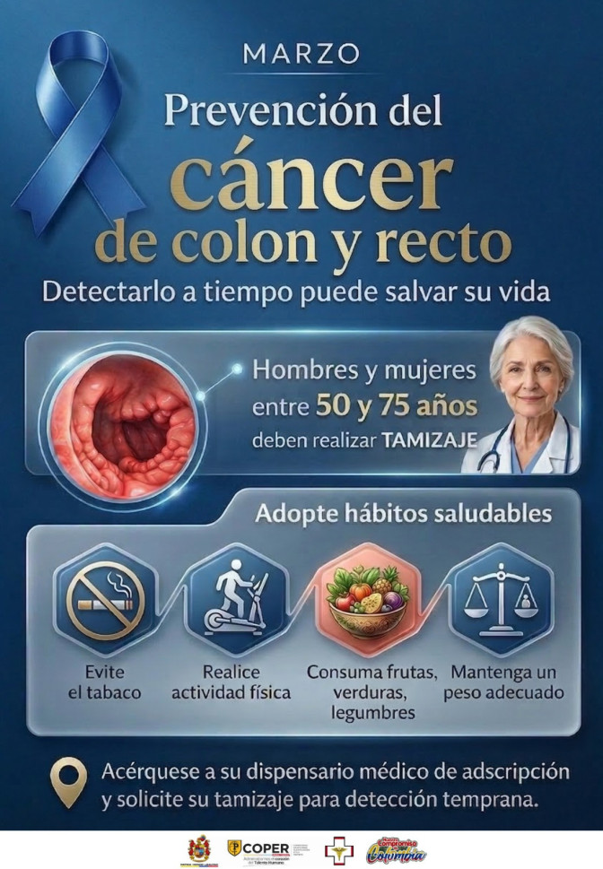 Día mundial de la lucha contra el Cáncer de Colon y Recto