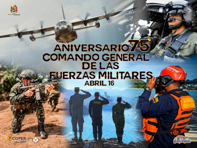 Aniversario Comando General de las Fuerzas Militares