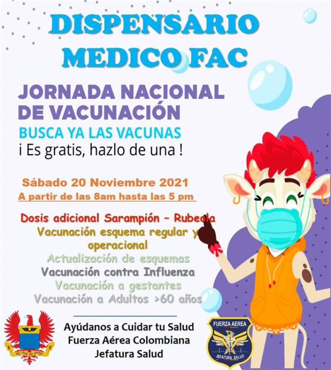 Jornada de Vacunacion noviembre 2021 ESM ARC FAC