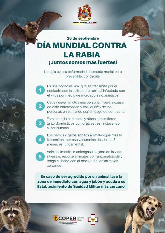 Día mundial contra la rabia